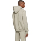 Essentials Khaki Pullover Logo Hoodie