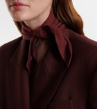 Brunello Cucinelli Monili cashmere scarf