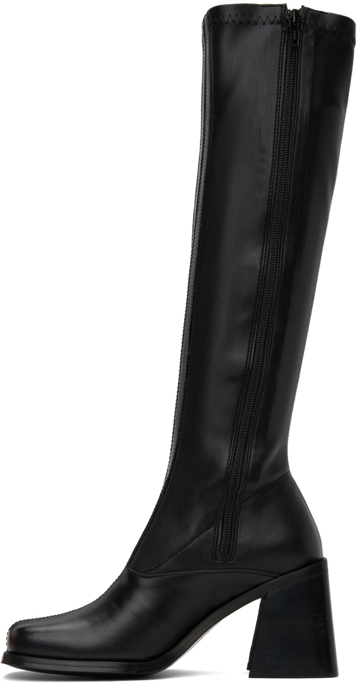Justine Clenquet Black Eddie Boots