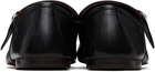 Wales Bonner Black Delta Loafers