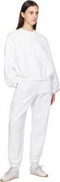 alexanderwang.t White Puff Logo Sweatpants
