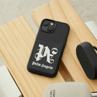 Palm Angels Men's Monogram 15 iPhone Case in Black