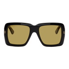 Gucci Black and Yellow Bold Sunglasses