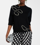 Dries Van Noten Embellished wool sweater