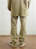 Rick Owens - Moncler Straight-Leg Dégradé Cotton-Blend Jersey Sweatpants - Green