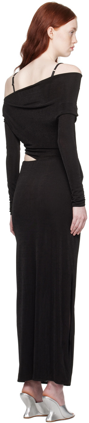 Anna October Black Carolina Maxi Dress
