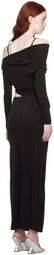 Anna October Black Carolina Maxi Dress
