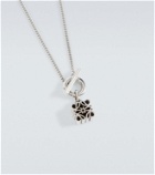 Loewe - Anagram pendant sterling silver necklace