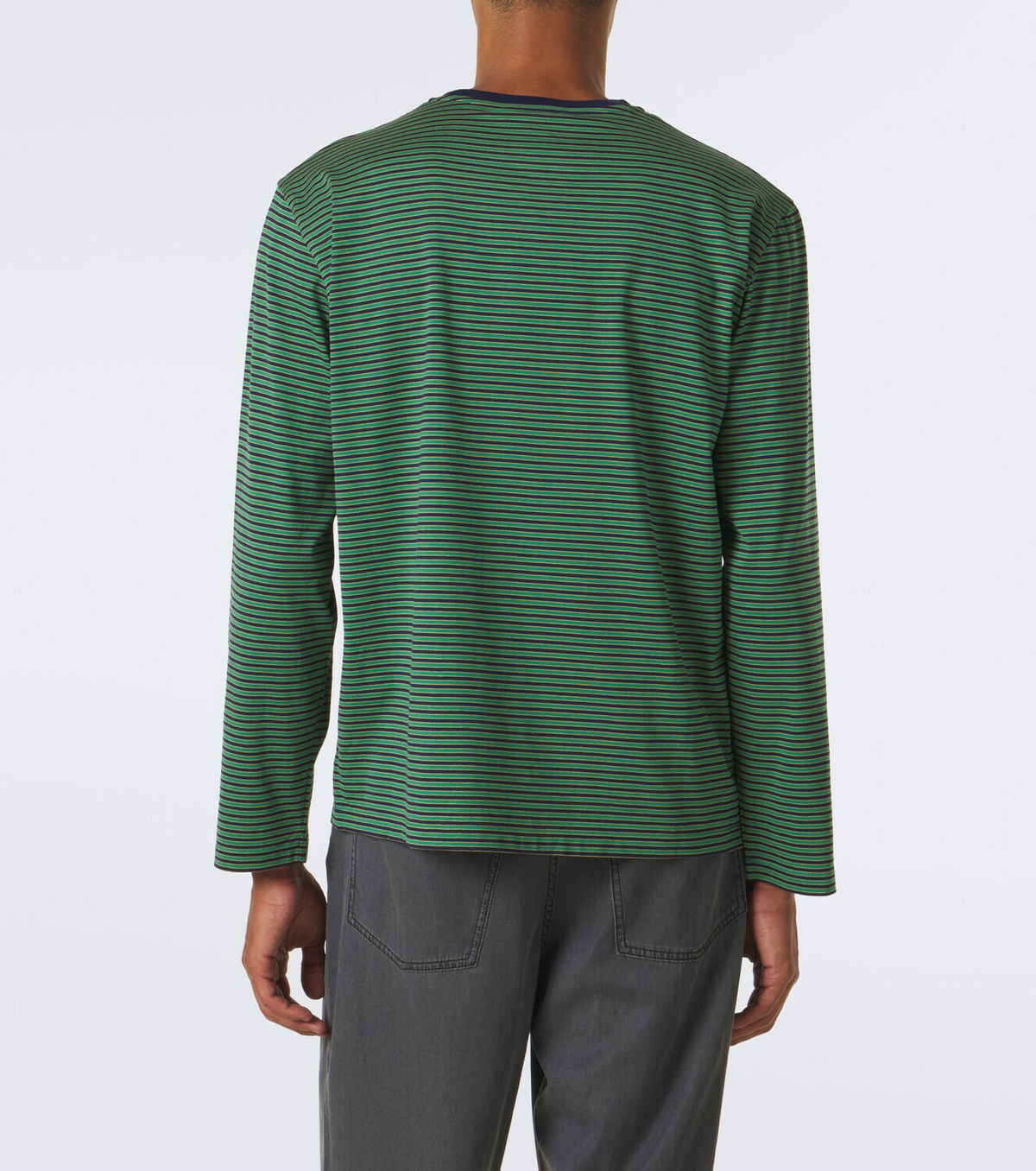 Miu Miu Striped cotton jersey T-shirt