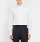 Thom Sweeney - White Slim-Fit Button-Down Collar Cotton-Poplin Shirt - Men - White