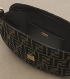 Fendi Croissant FF Zucca shoulder bag