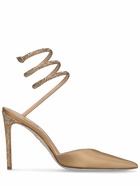 RENÉ CAOVILLA 105mm Satin High Heel Pumps