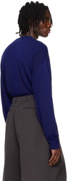 RAINMAKER KYOTO Blue Crewneck Sweater
