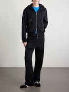 Dries Van Noten - Cotton-Jersey Zip-Up Hoodie - Black