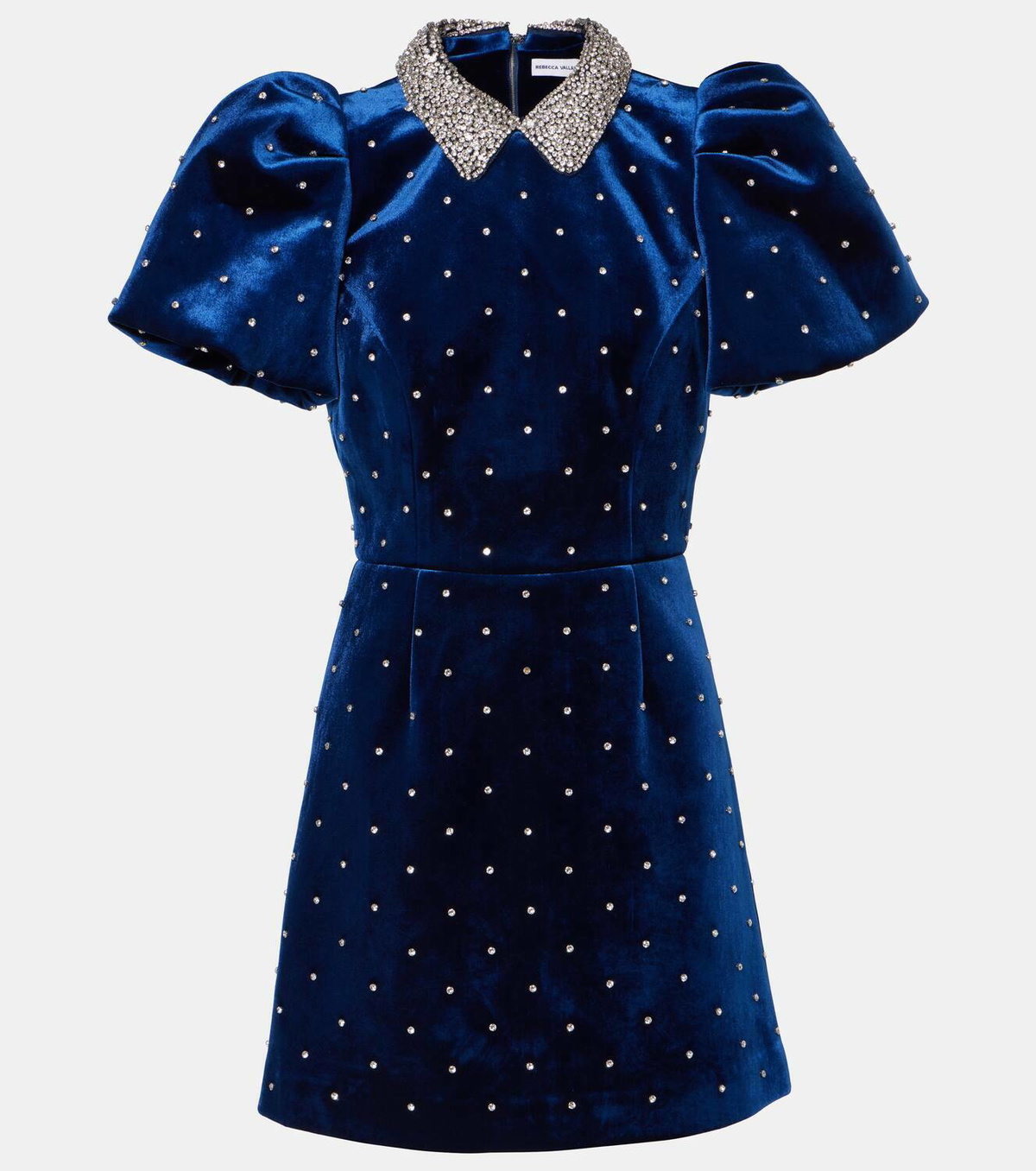 新作【Rebecca Vallance】Vivicia embellished velvet minidress Rebecca Vallance Vivicia embellished velvet minidress