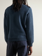 Inis Meáin - Breac Linen Sweater - Blue