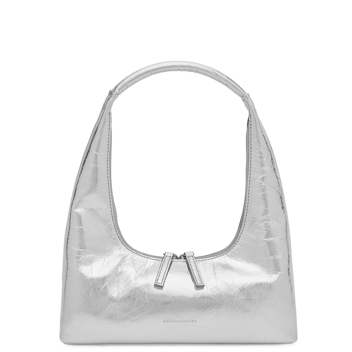 MARGESHERWOOD Women's Zipper Small Bag in Blue Dream Glossy