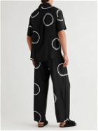 SUKU - Summer Bamboo-Jersey Pyjama Set - Black