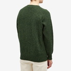 Jamieson's of Shetland Men's Crew Knit in Pine
