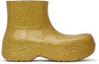 Bottega Veneta Gold Puddle Boots