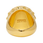 Versace Gold Medusa Signet Ring