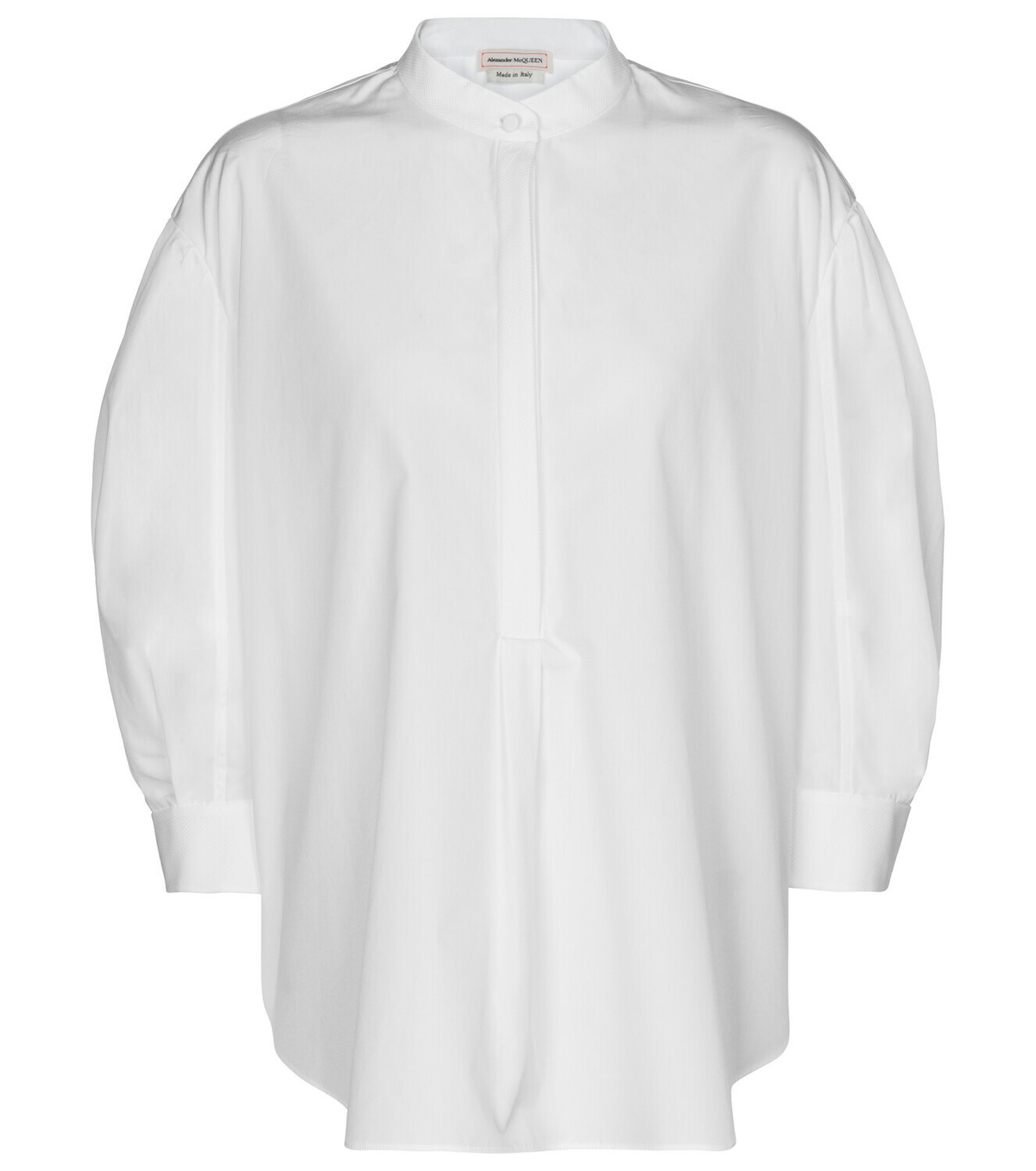 Alexander McQueen Cotton-poplin blouse