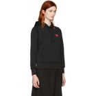 Comme des Garcons Play Black Heart Patch Hoodie