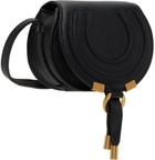 Chloé Black Nano Marcie Saddle Bag
