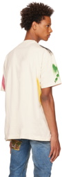 Palm Angels Off-White Brush Strokes T-Shirt