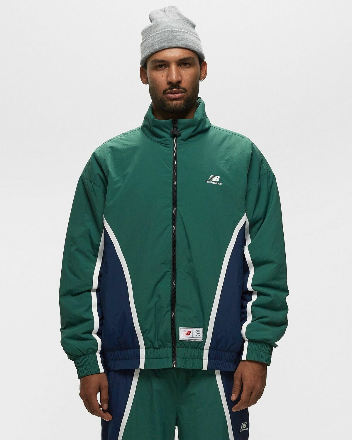 Dolce & Gabbana Men's Check Track Jacket - Green - Casual Jackets
