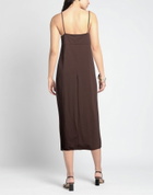 Jucca Womens Midi dress Dark in Brown