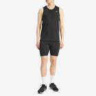 Nike Running Solar Chase Tank Top in Black/White