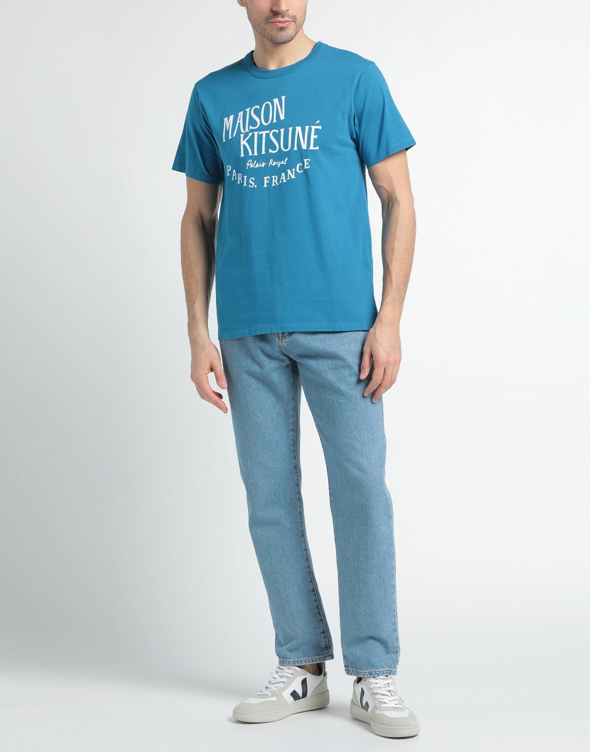 Maison Kitsuné Mens T-shirt Azure