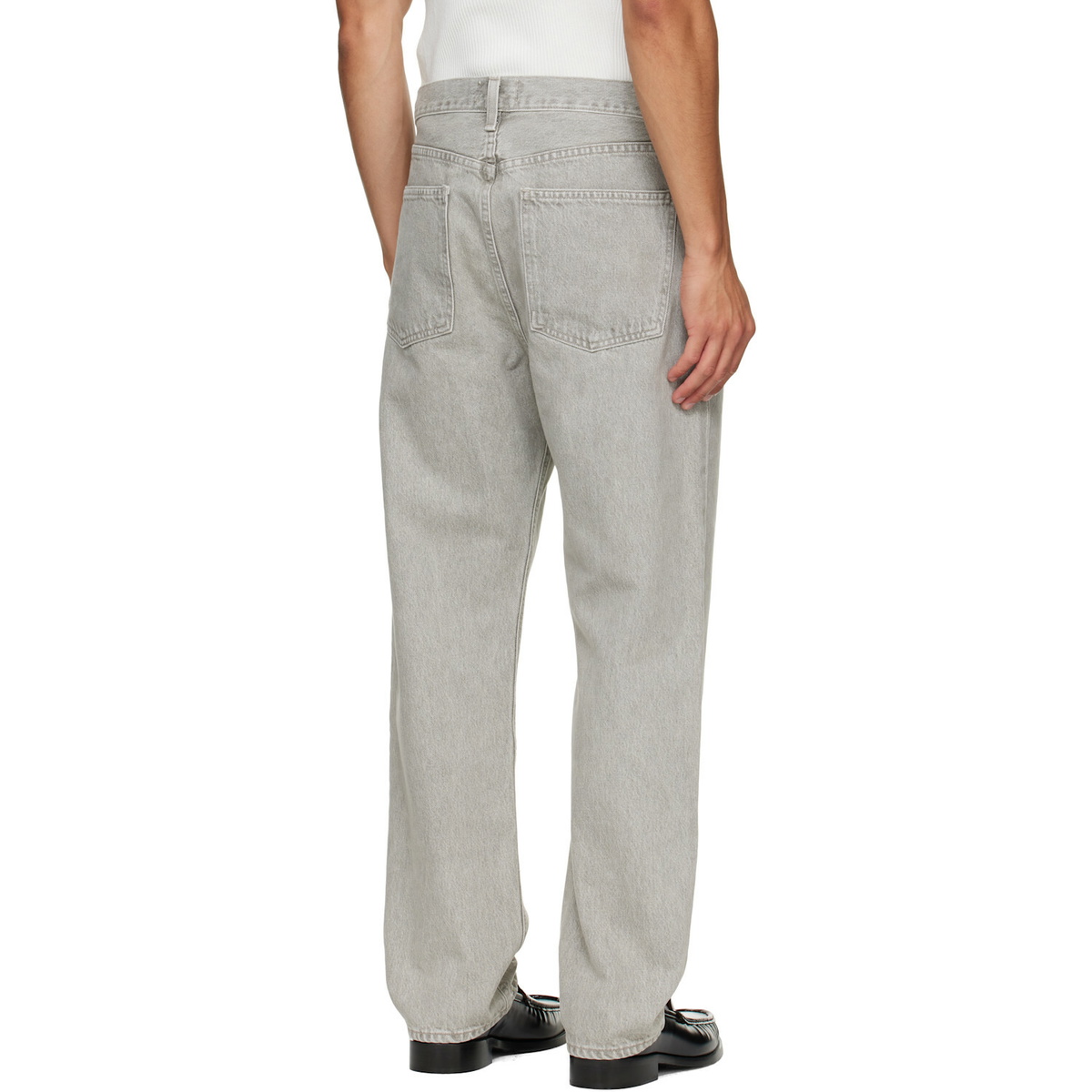 AGOLDE Gray 90's Jeans