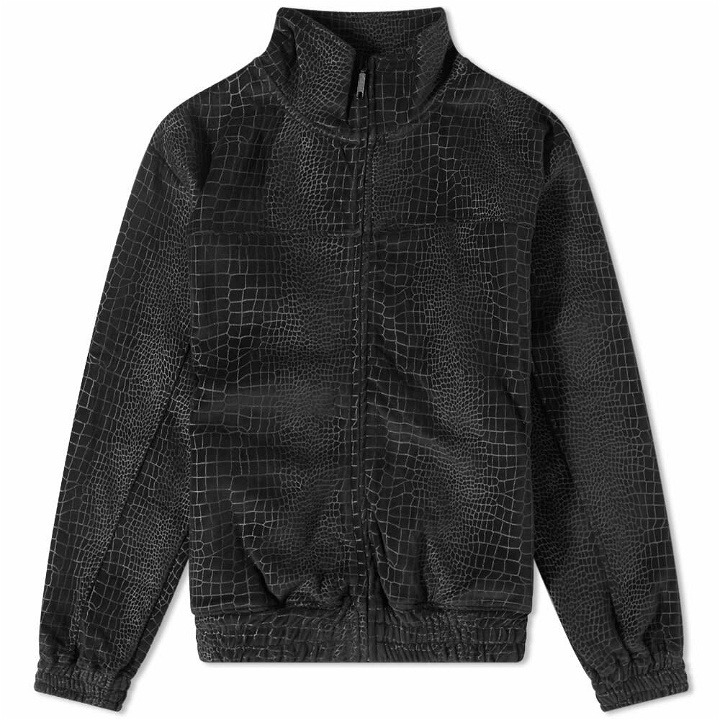 Photo: Fucking Awesome Men's Velour Croc Track Jacket in Black