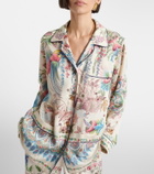 Etro Printed bowling shirt