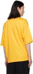 Lanvin Yellow Curb Lace T-Shirt