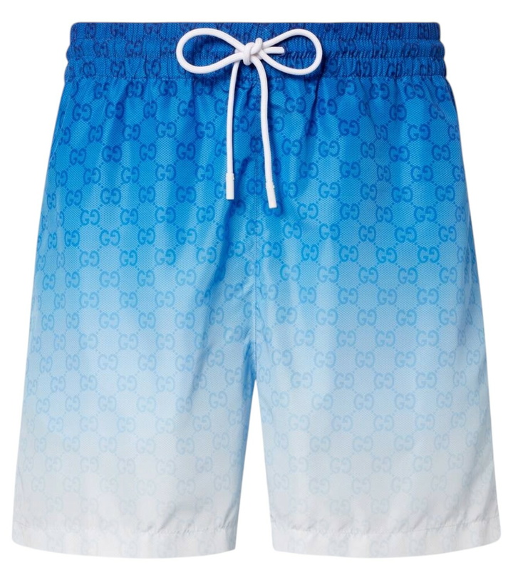 Photo: Gucci GG printed swim trunks