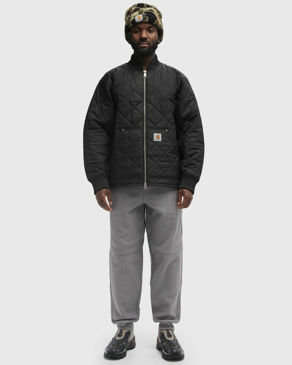 Carhartt WIP Myton Liner Black Mens Bomber Jacket Carhartt WIP