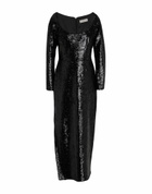 Rasario Womens Maxi dress in Black