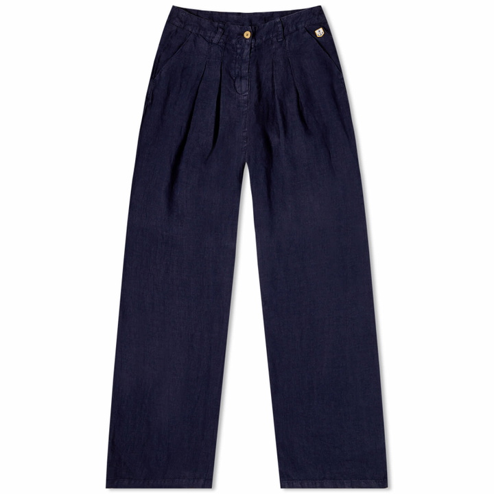 Photo: Armor-Lux Women's Slouchy Trouser in Seal