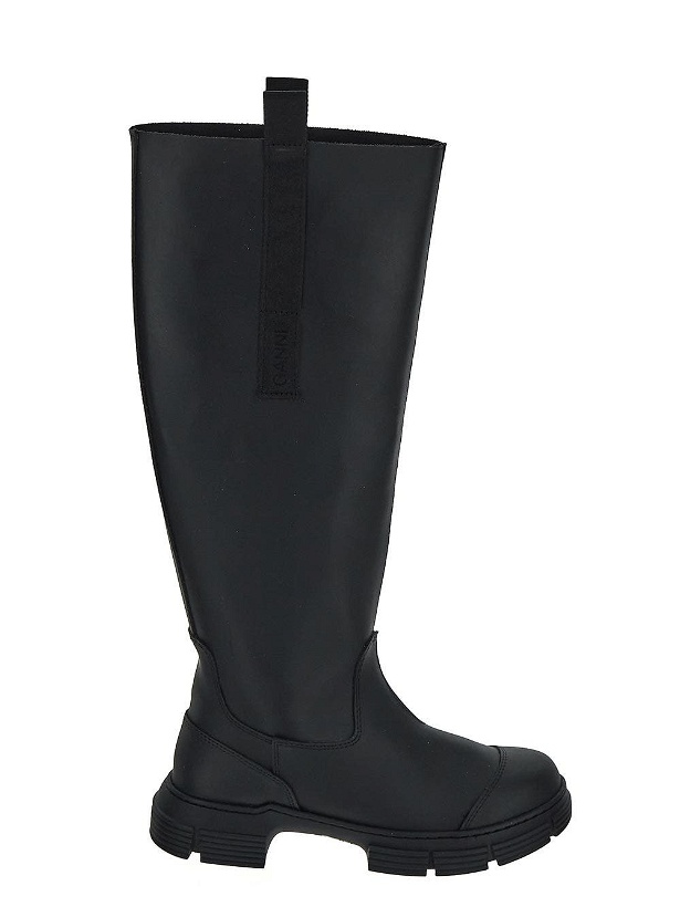 Photo: Ganni Country 50mm Knee High Boots