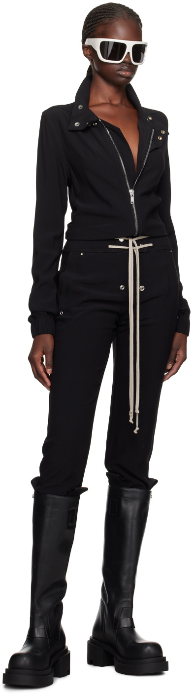 Rick Owens Black Bauhaus Jumpsuit