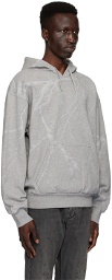 Givenchy Gray Graphic Hoodie