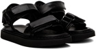 Officine Creative Black IOS 002 Sandals