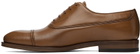 Ferragamo Brown Toe Cap Oxfords