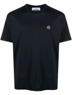 STONE ISLAND - Logo Cotton T-shirt