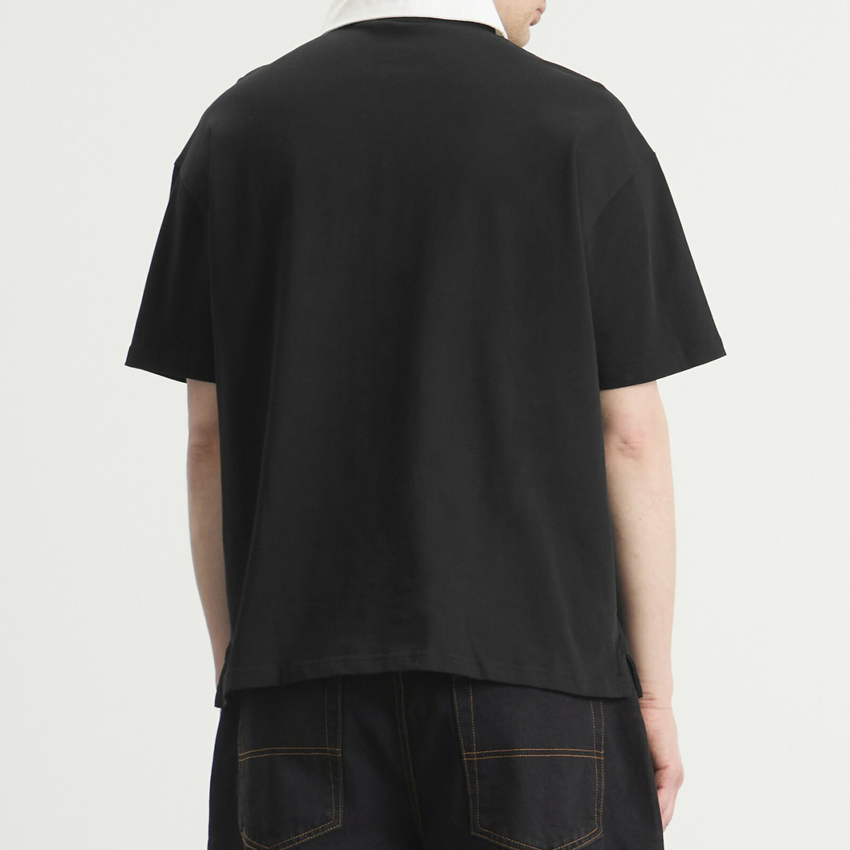 New Era Men's MLB New York Yankies Polo in Black