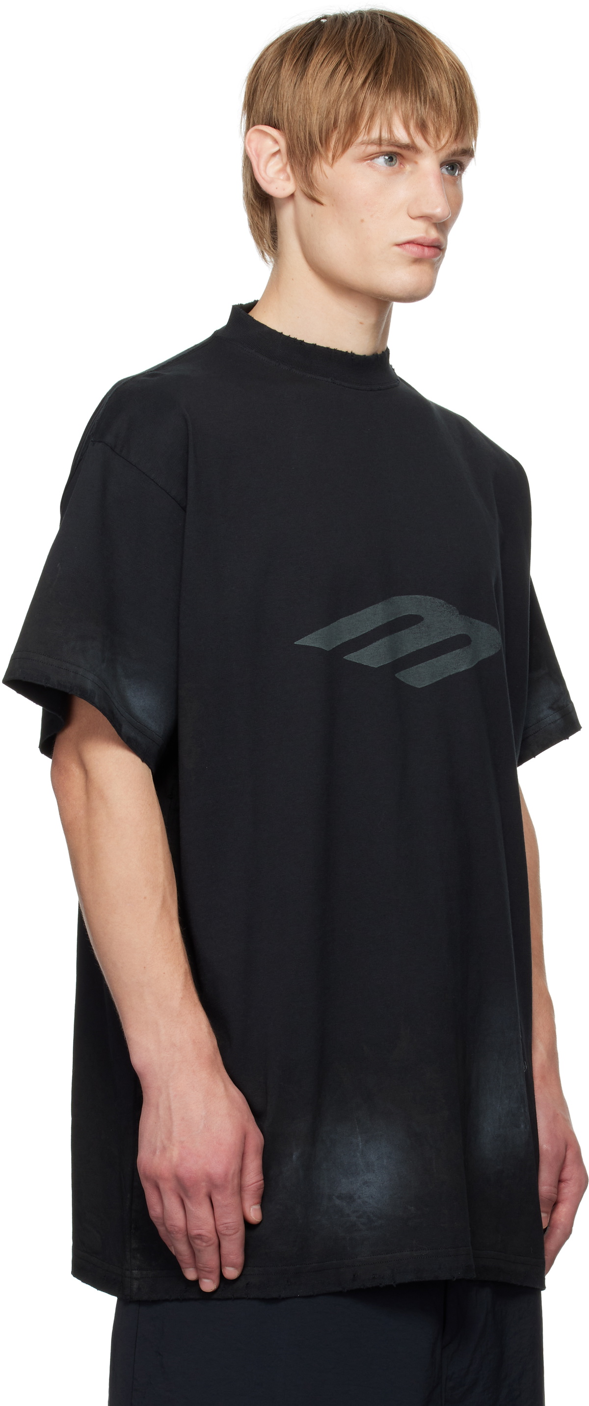 ◆完売必至◆【BALENCIAGA】3B Stencil フーデッドTシャツ 三越伊勢丹 | BALENCIAGA/バレンシアガ通販 | メンズ 3B SPORT