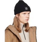 Stone Island Navy N100002 Rib Wool Beanie